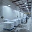 PURPL Campana LED Industriale UFO 150W - 22.500 lm - 150 lm/W - 6000K - IP65 - IK08 Regolabile 0-10V
