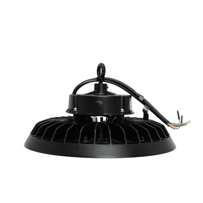 PURPL Campana LED Industriale UFO 300W - 45.000 lm - 150 lm/W - 4000K Bianco Naturale - 110° - IP65 - IK10 - Dimmerabile 1-10V - Senza sfarfallio
