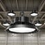 PURPL Campana LED Industriale UFO 150W - 22.500 lm - 150 lm/W - 4000K - IP65 - IK08 Regolabile 0-10V