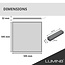 LED24 Pannello LED | 60x60 | 4000K Bianco Neutro | 40W | 100 lm/W | Backlit