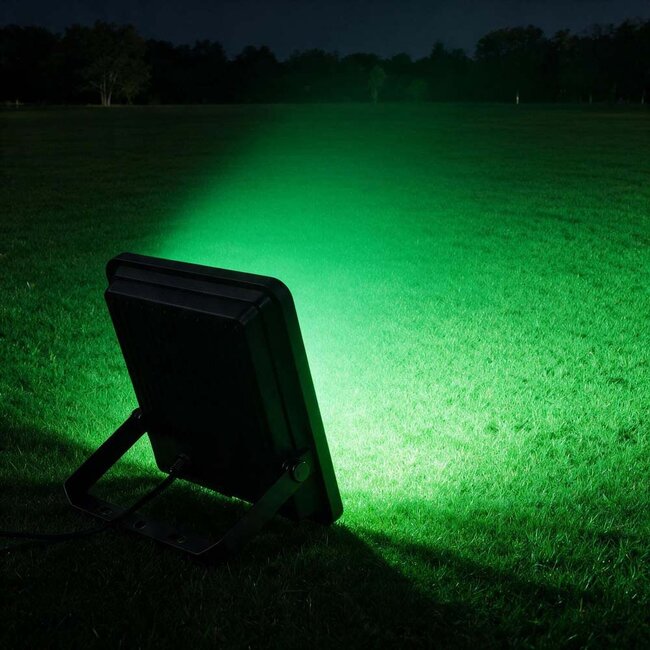 PURPL Proiettore LED | 100W | 900 lm/W | 9000 lm | Luce Verde | IP66 | IK08