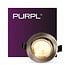 PURPL Faretto LED da incasso | 7W | 2700K Bianco Caldo | Ø85 mm | Dimmerabile | IP40 | Orientabile | Rotondo