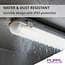 PURPL Plafoniera stagna LED | 130 cm | 15W | 1575 lm | 4000K Bianco Naturale (840) | IP65 | IK06 | Senza sfarfallio