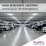 PURPL Plafoniera stagna LED | 130 cm | 15W | 1575 lm | 4000K Bianco Naturale (840) | IP65 | IK06 | Senza sfarfallio
