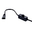 PURPL Pannello LED Frame Hollow | 30x120 | 3CCT (3000K/4000K/5000K) | 40W | 4000 lm | 100 lm/W | UGR<23 | Senza sfarfallio | Nero