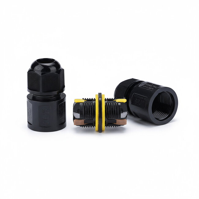 PURPL Connettore rapido impermeabile IP68 | 3 poli | Per cavi da 4-11 mm | 450V AC