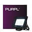 PURPL Proiettore LED | 10W | 1100 lm | 6000K Bianco Freddo | 120º | IP66 | IK08 | Nero