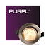 PURPL Faretto LED da incasso | 5W | 2700K Bianco Caldo | Ø85 mm | Dimmerabile | IP40 | Orientabile | Rotondo