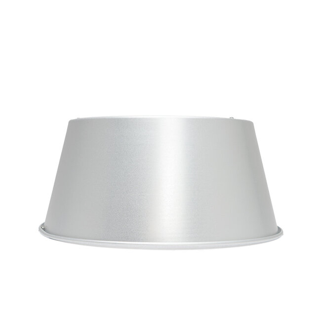 PURPL Riflettore in alluminio 90° per campane LED 200W serie G7 | ø390 mm | Altezza 175 mm