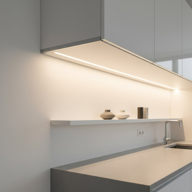PURPL Copertura in silicone per profili LED | 12 mm | Compatibile con profili 1707, 1715 e 2507