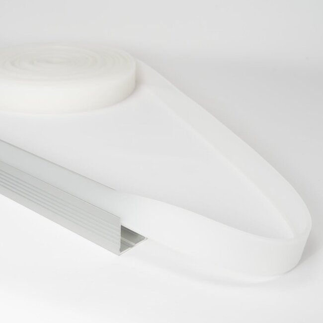 PURPL Copertura in silicone per profili LED | 12 mm | Compatibile con profili 1707, 1715 e 2507