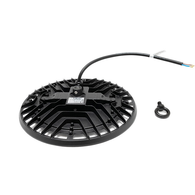 LED24 Campana LED Industriale UFO 150W - 15.000 lm - 100 lm/W - 6000K Bianco Freddo - 110° - IP65 - IK07