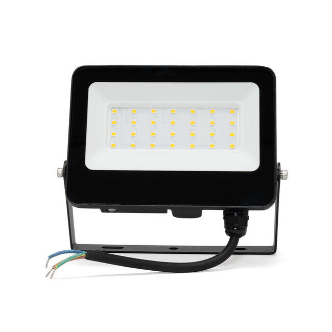 LED24 Proiettore LED | 30W | 3150 lm | 4000K Bianco Naturale | IP65 | IK06 | DOB | Nero