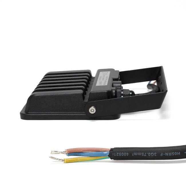 LED24 Proiettore LED | 30W | 3150 lm | 4000K Bianco Naturale | IP65 | IK06 | DOB | Nero