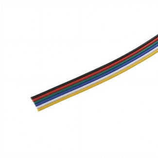 PURPL Cavo prolunga per strisce LED RGB+CCT | 6 poli | AWG24 | 10 m
