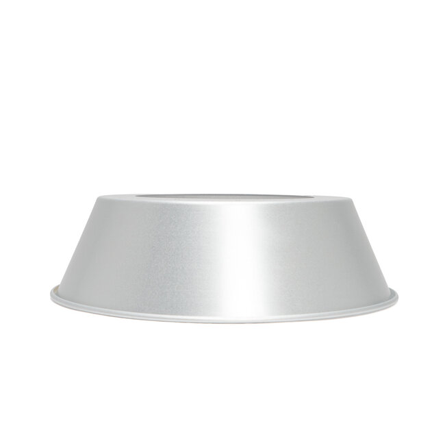 PURPL Riflettore in alluminio 90° per campane LED 100W-150W serie G7 | ø355 mm | Altezza 110 mm