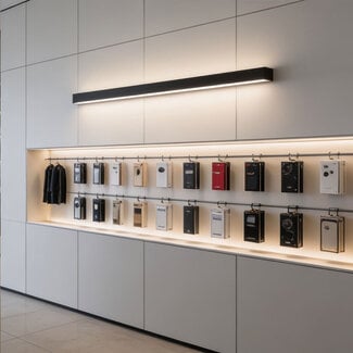 PURPL Kit di montaggio a parete per lampada lineare LED