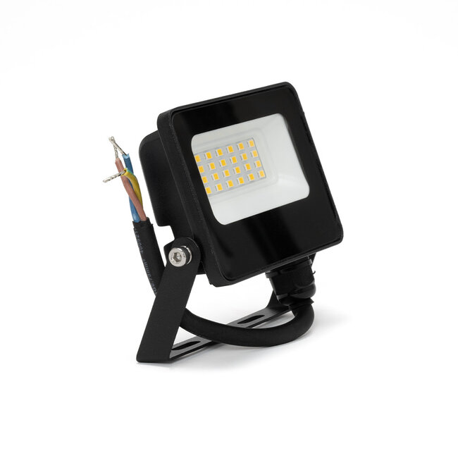 LED24 Proiettore LED | 10W | 1050 lm | 4000K Bianco Naturale | IP65 | IK06 | DOB | Nero