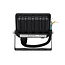 LED24 Proiettore LED | 10W | 1050 lm | 4000K Bianco Naturale | IP65 | IK06 | DOB | Nero
