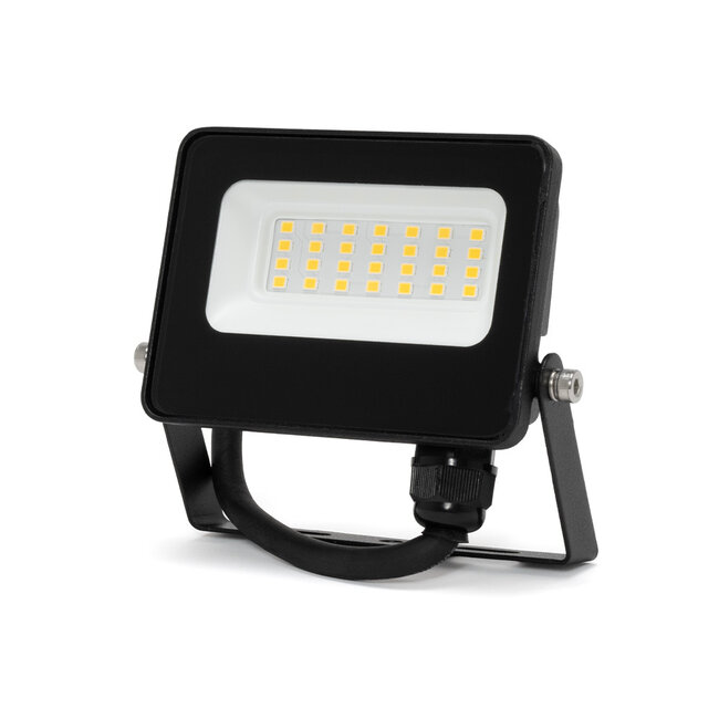 LED24 Proiettore LED | 10W | 1050 lm | 4000K Bianco Naturale | IP65 | IK06 | DOB | Nero