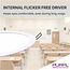 PURPL Faretto Downlight LED Incasso Tondo - 6W - ø120mm - 3000K Bianco Caldo - 620 lm - IP20 - Bianco