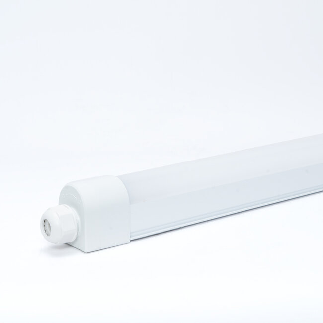 PURPL Plafoniera stagna LED | 120 cm | 36W | 4680 lm | 4000K Bianco Naturale (840) | IP65 | IK08 | Senza sfarfallio