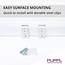 PURPL Plafoniera stagna LED | 120 cm | 36W | 4680 lm | 4000K Bianco Naturale (840) | IP65 | IK08 | Senza sfarfallio