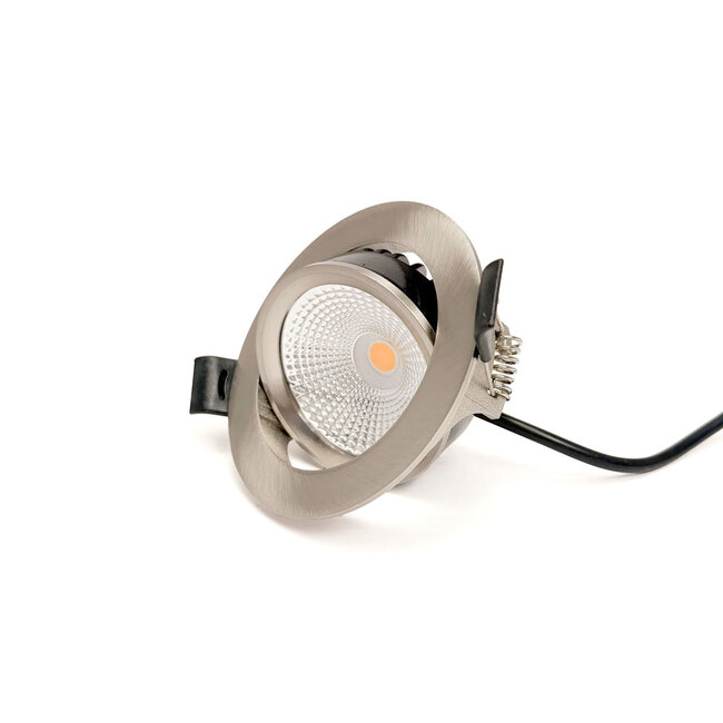PURPL Faretto LED da incasso | 7W | 4000K Bianco Naturale | Ø85 mm | Dimmerabile | IP40 | Orientabile | Rotondo