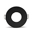 PURPL Portafaretto GU10 - IP65 - Alluminio Nero - Orientabile - Incluso Dispositivo di Fissaggio