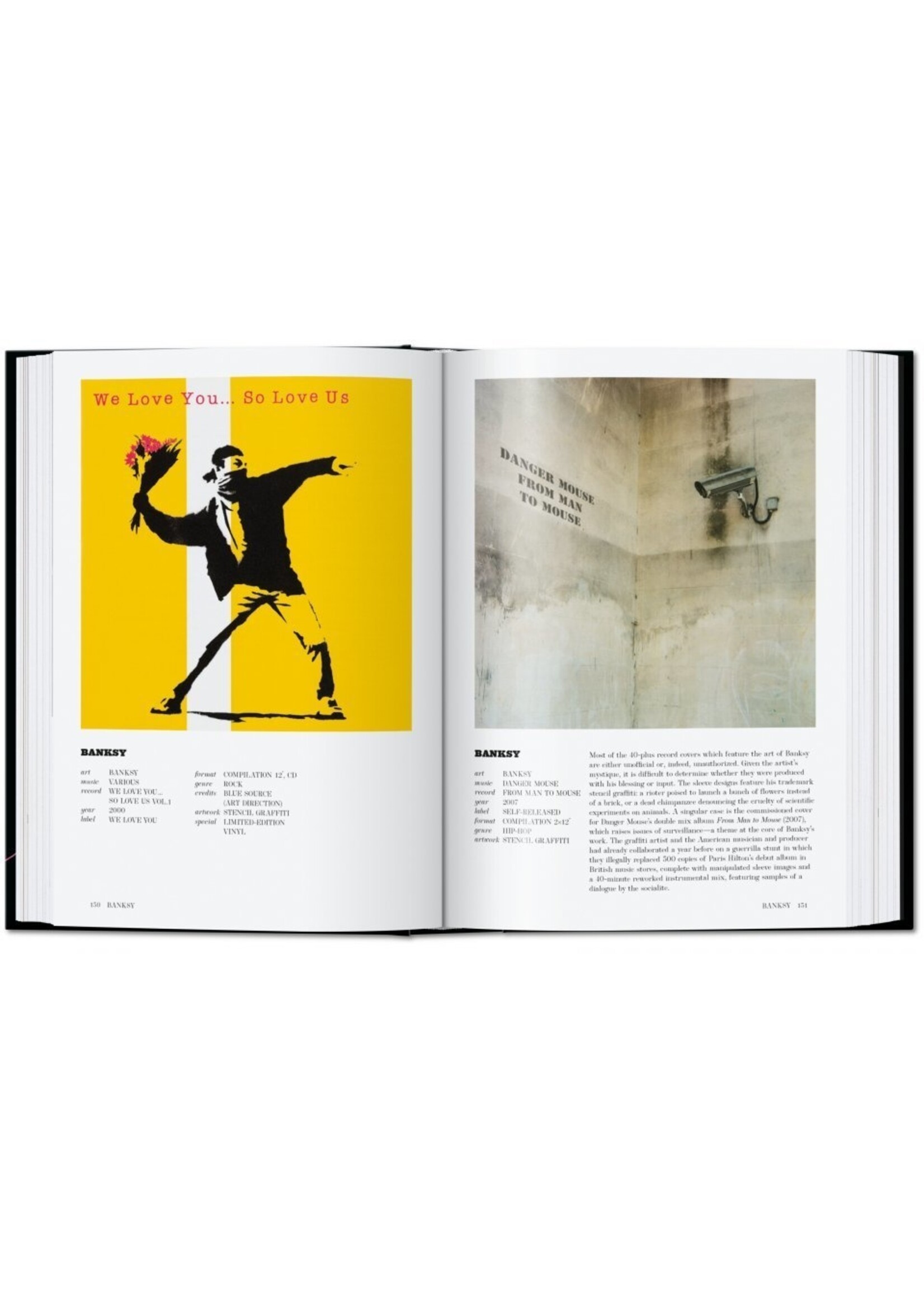 TASCHEN TASCHEN - Art Record Covers 40ste Editie