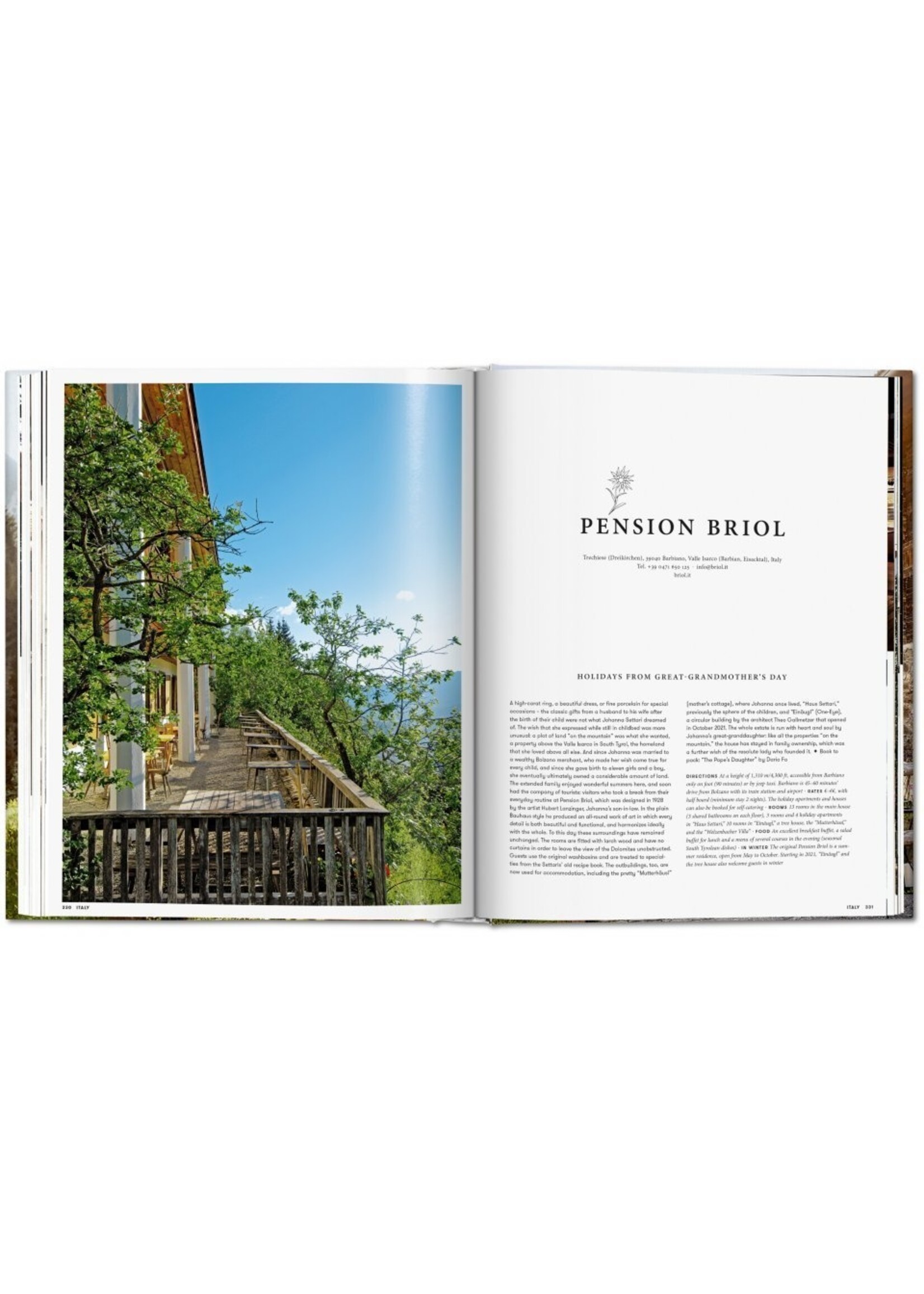 TASCHEN TASCHEN - The Hotel Book: Great Escapes Alps