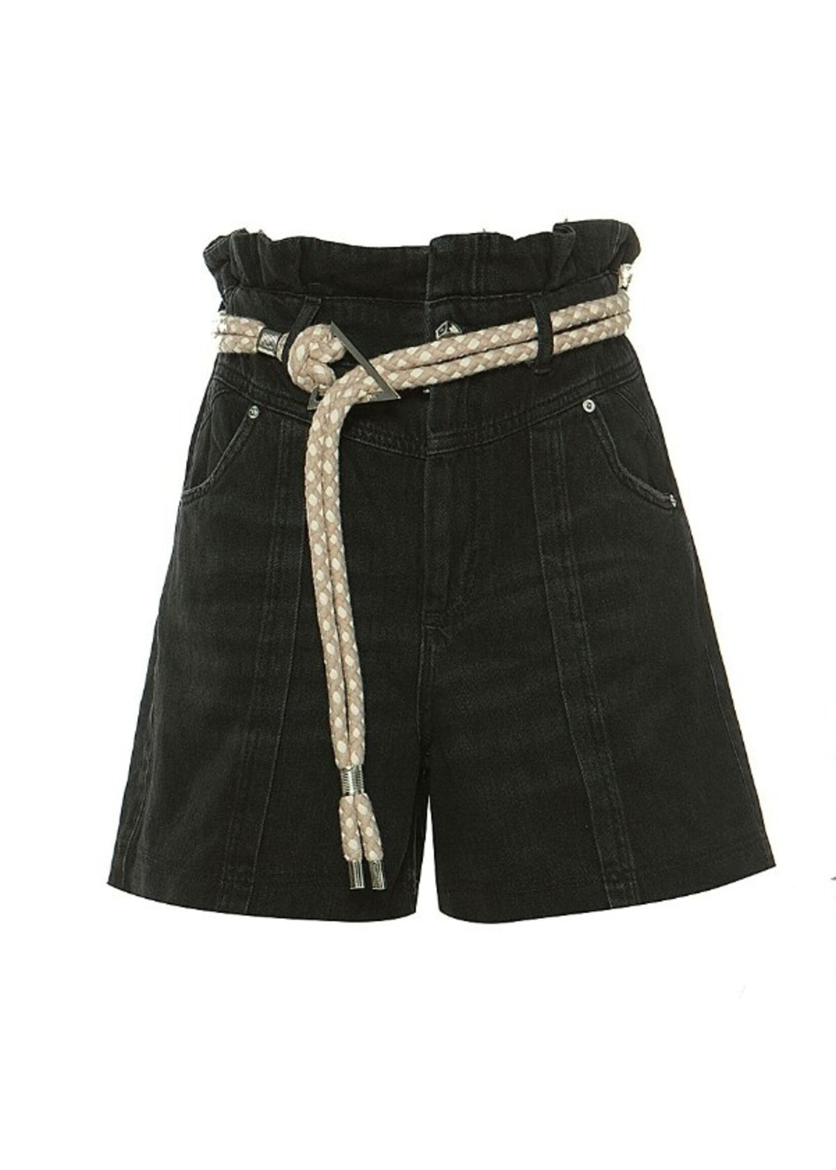 BSB BSB - Lina high-waist bermuda met riem