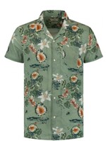 Dstrezzed Dstrezzed - Hemd met korte mouw en tropische print