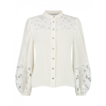 NIKKIE NIKKIE - Solin blouse met pofmouw - Verschillende kleuren beschikbaar
