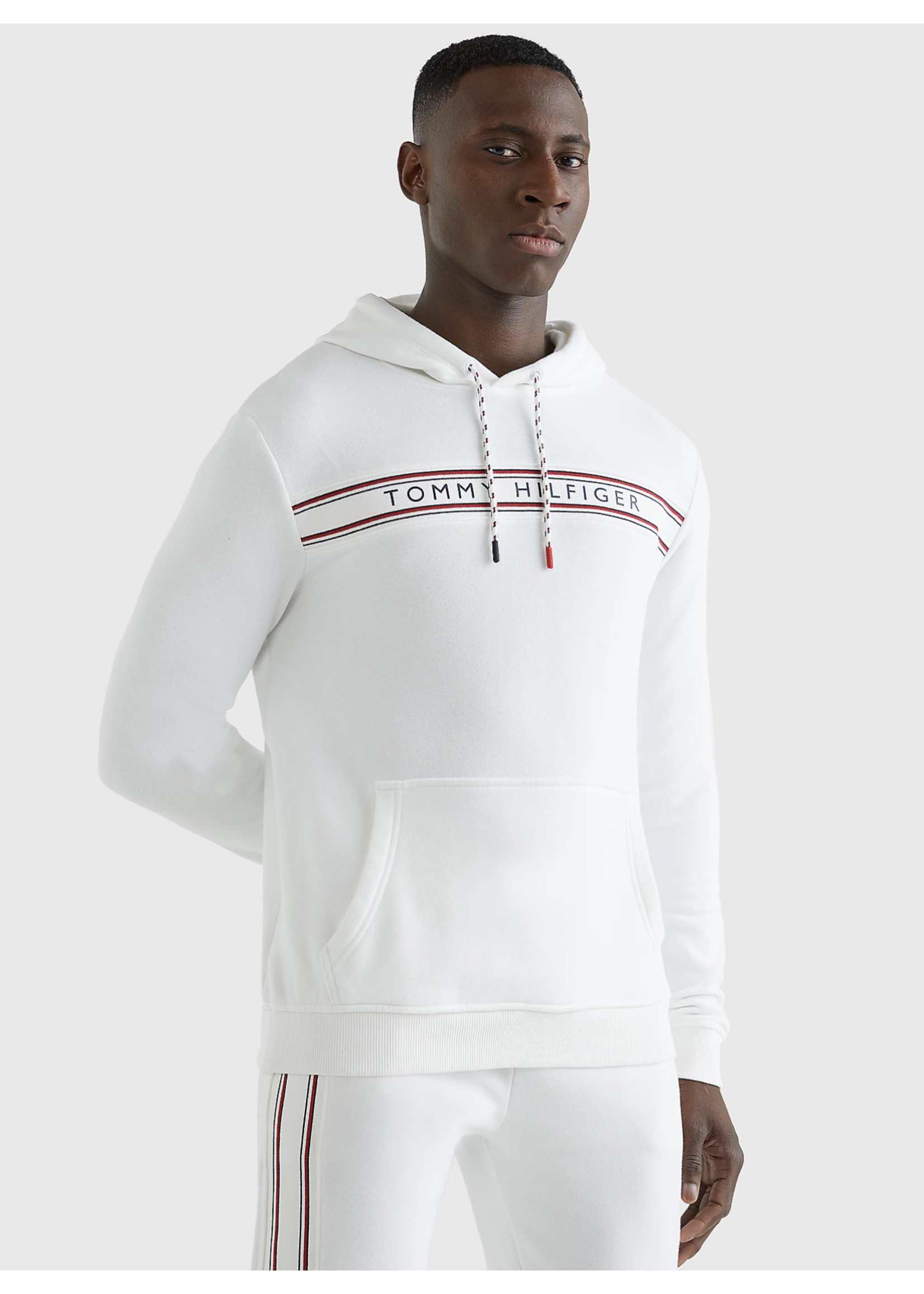 Tommy Hilfiger Tommy Hilfiger - Hoodie met logo en strepen