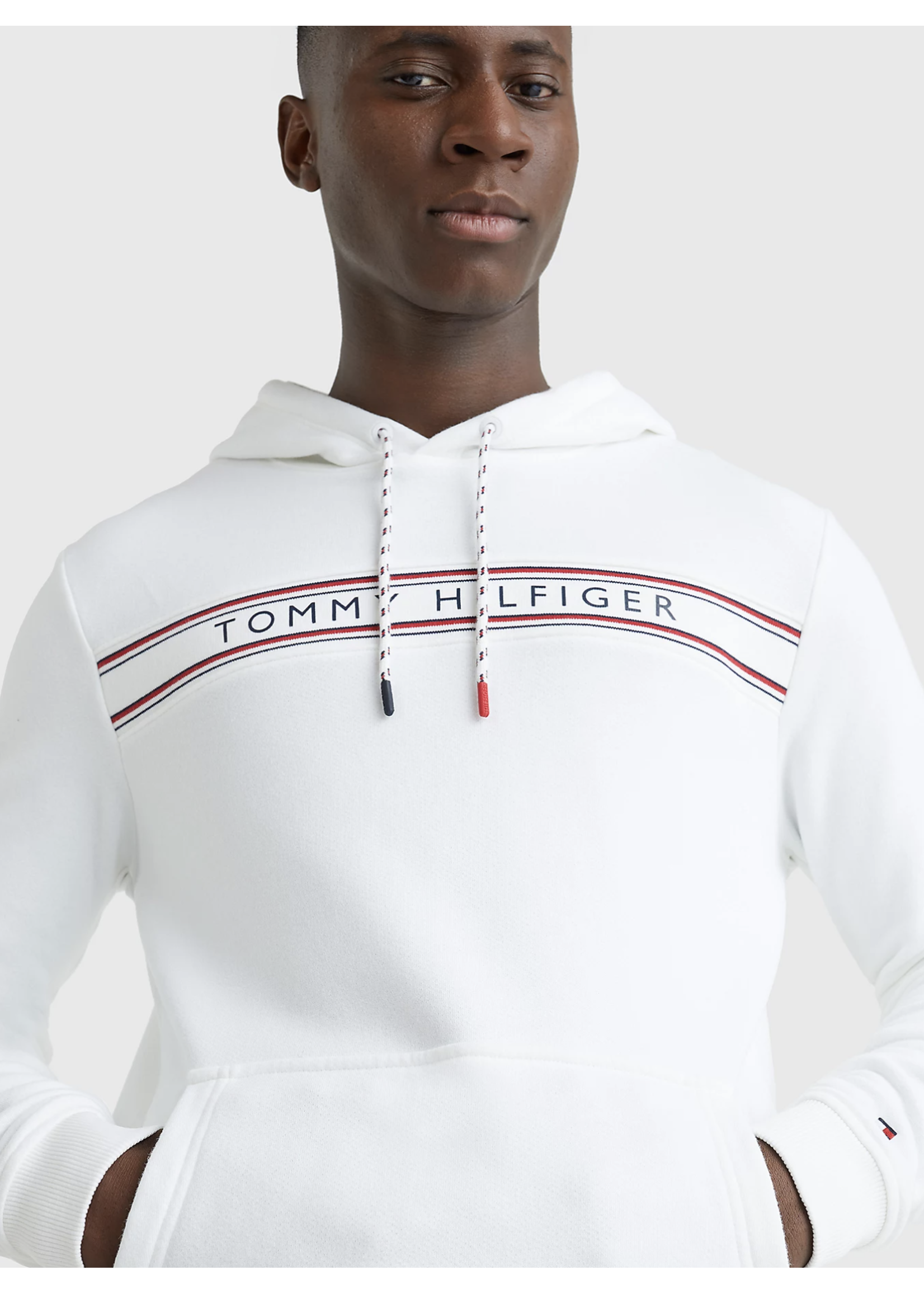 Tommy Hilfiger Tommy Hilfiger - Hoodie met logo en strepen