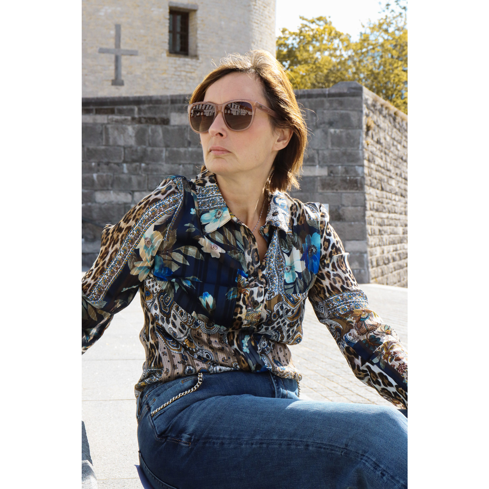 Guess Guess - Georgie blouse met print