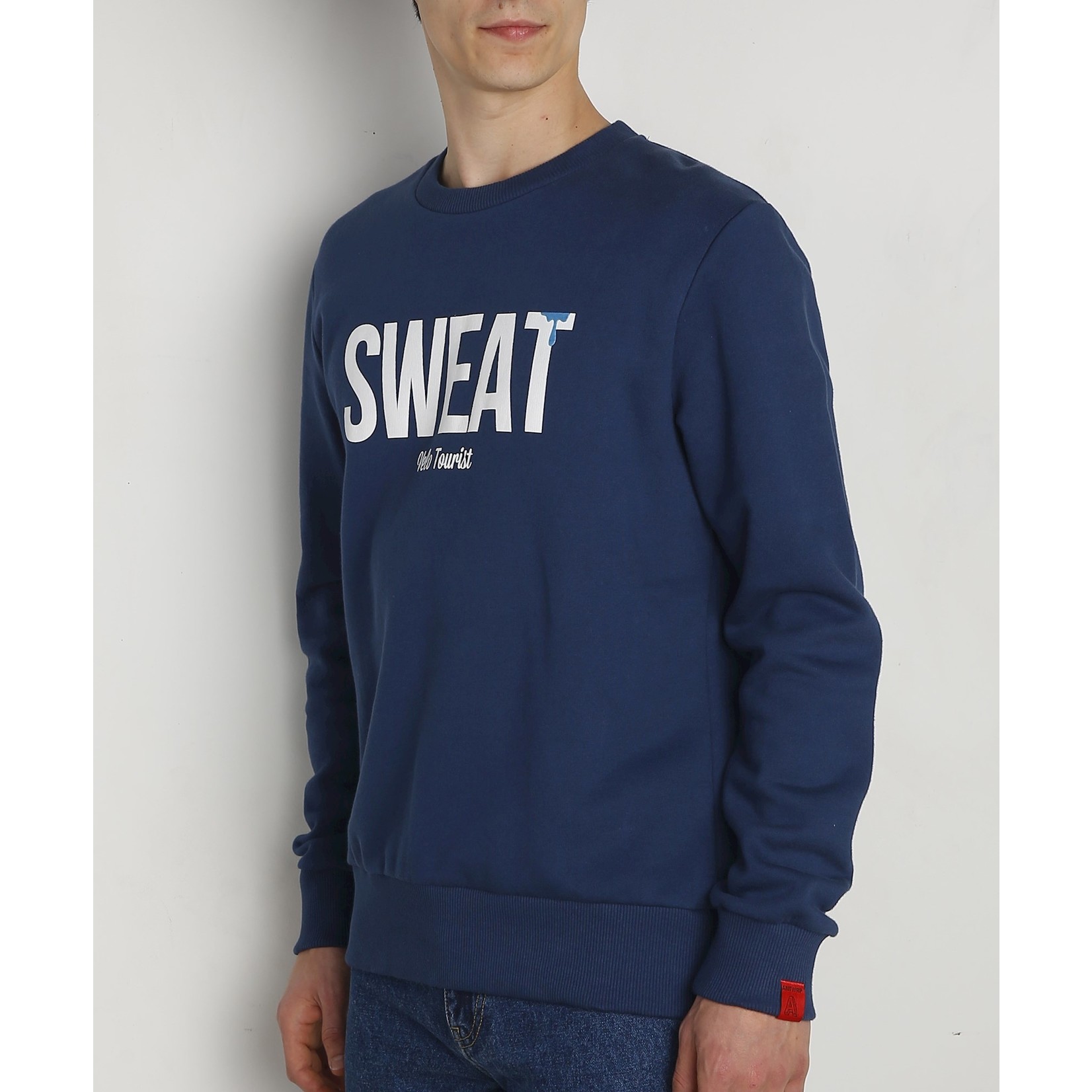 Antwrp Antwrp - 'Sweat' sweater zonder kap - Sporty Blue