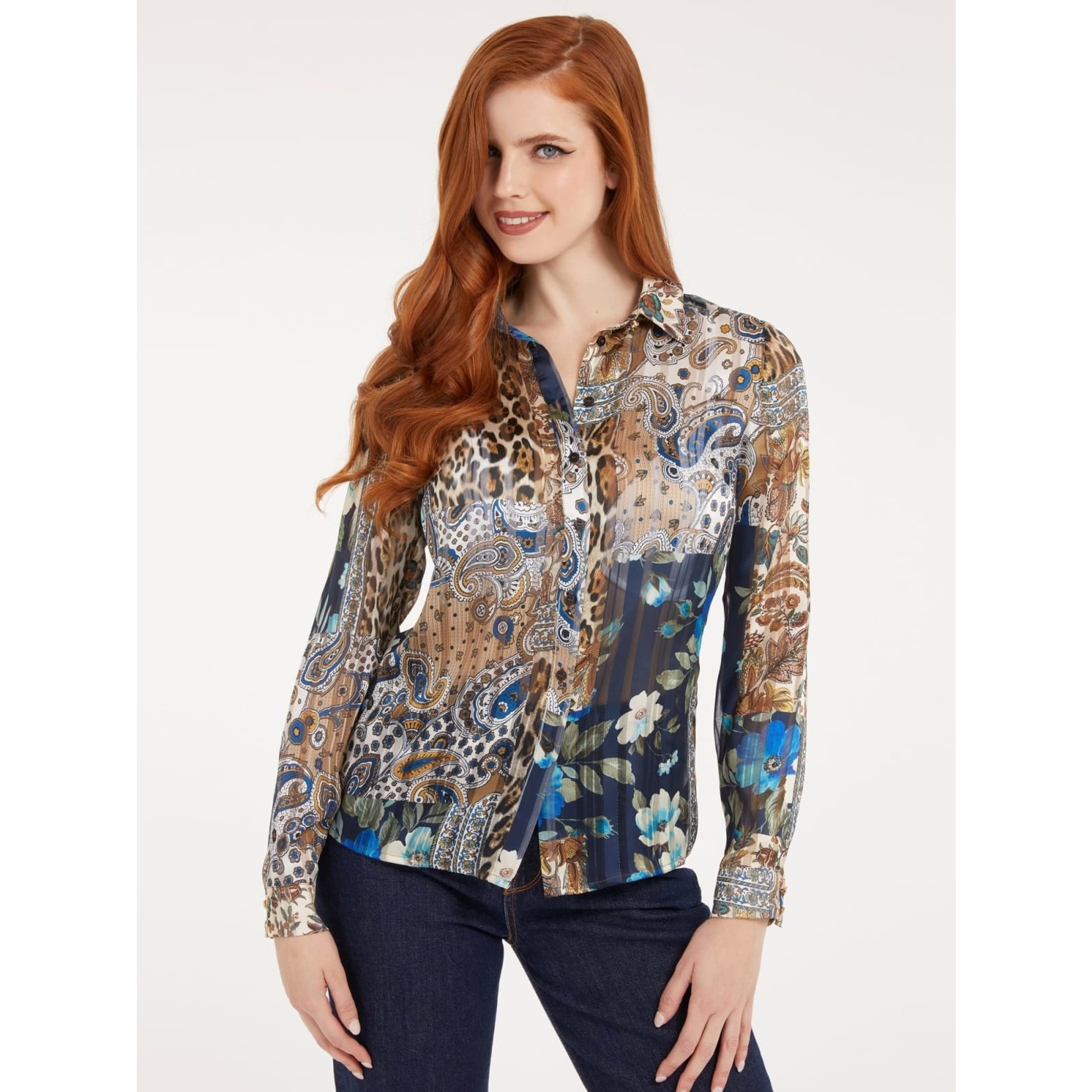 Guess Guess - Georgie blouse met print
