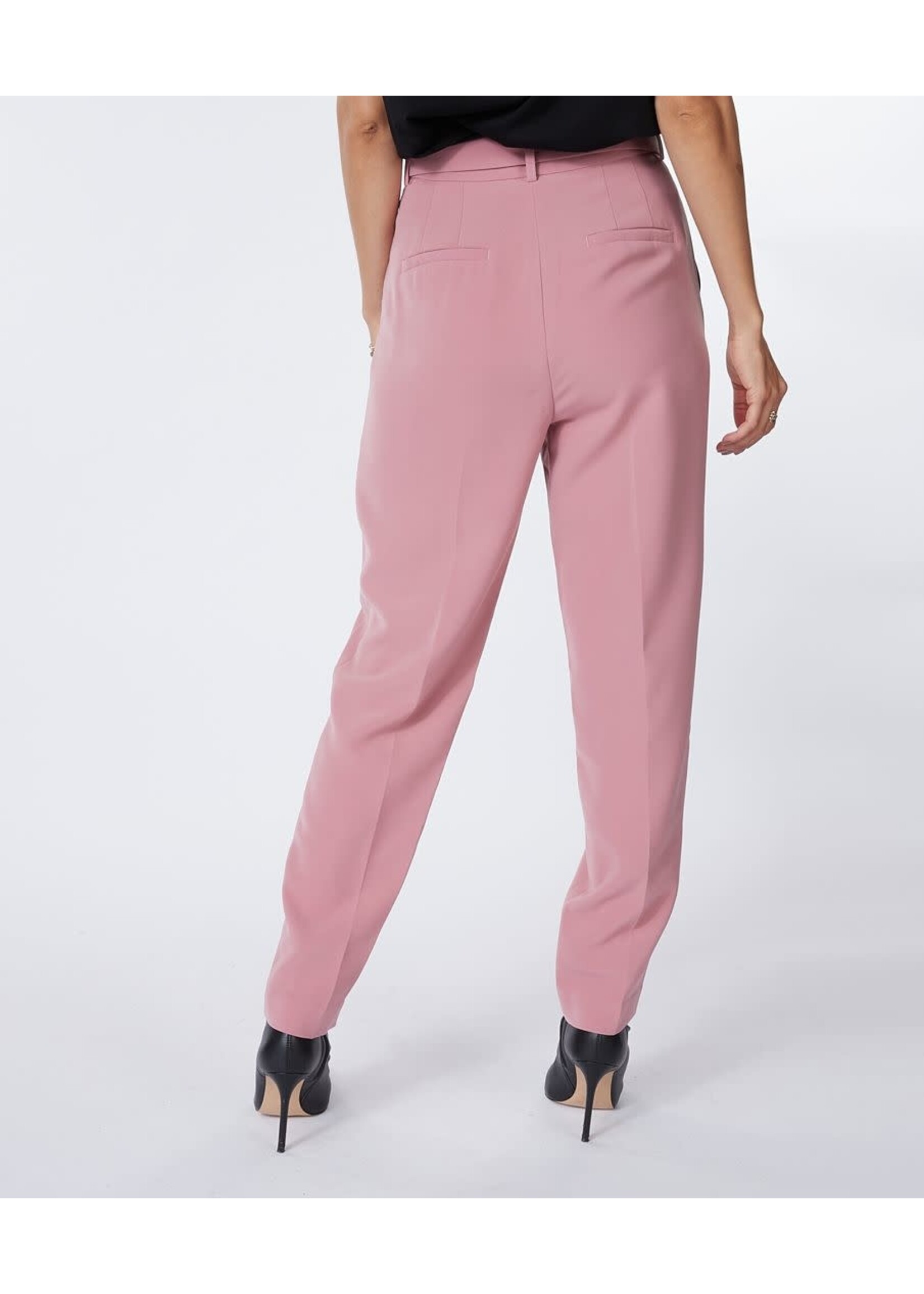 Esqualo Esqualo - High-waist broek - Roze