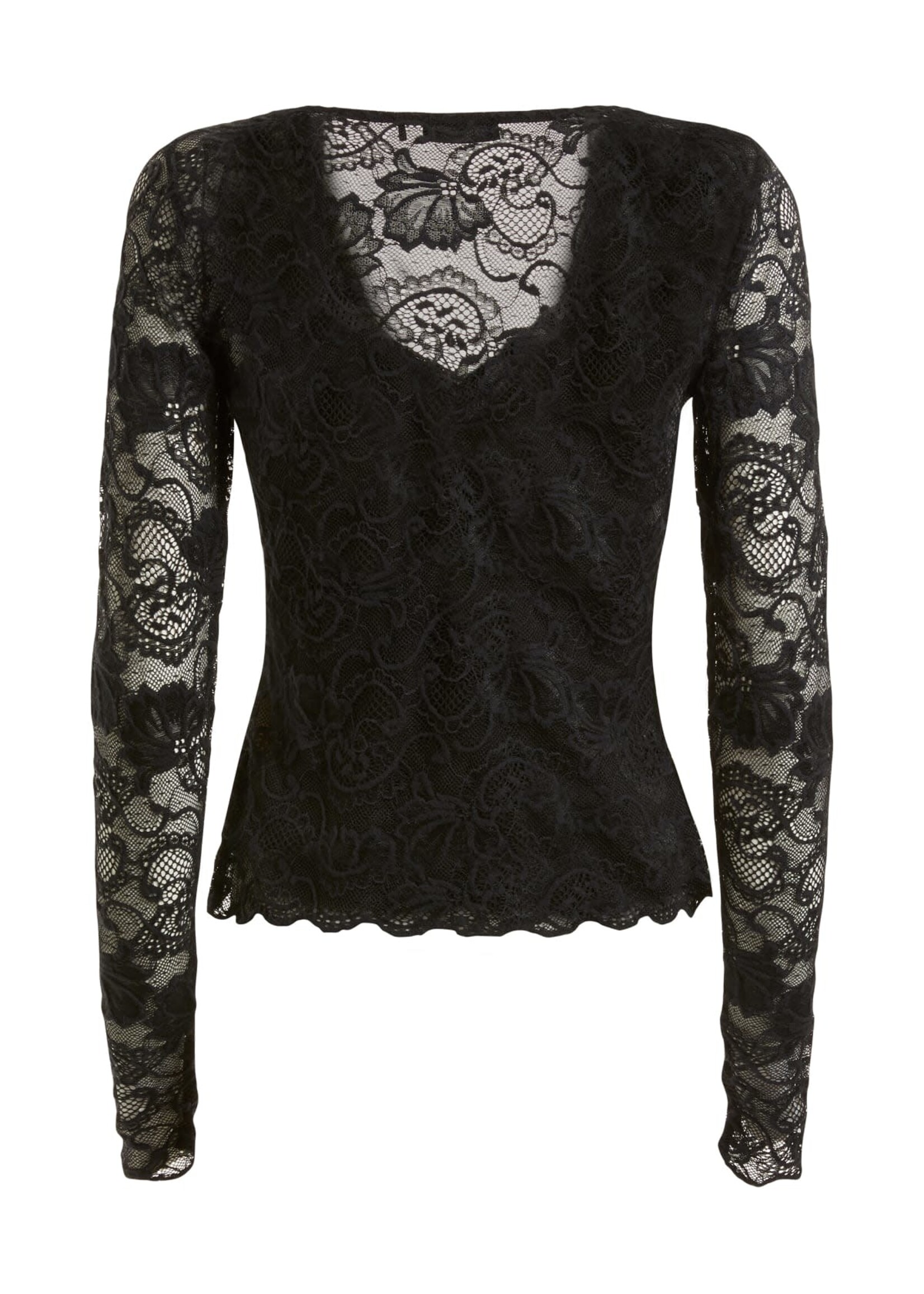 Guess Guess - Gemma top met kant - Zwart