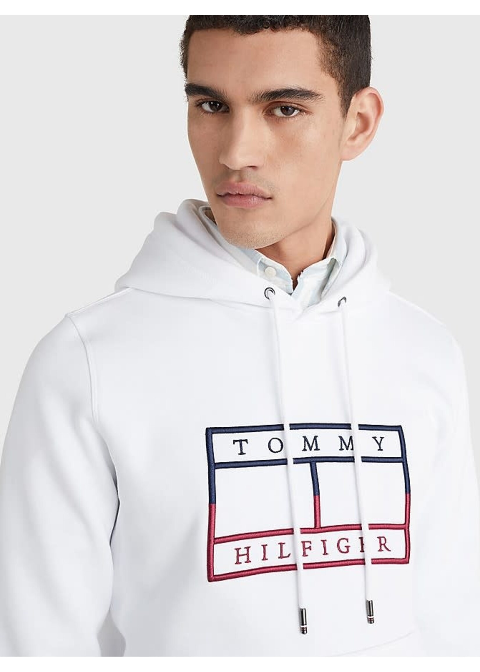 Tommy Hilfiger Tommy Hilfiger - Hoodie met geborduurde vlag