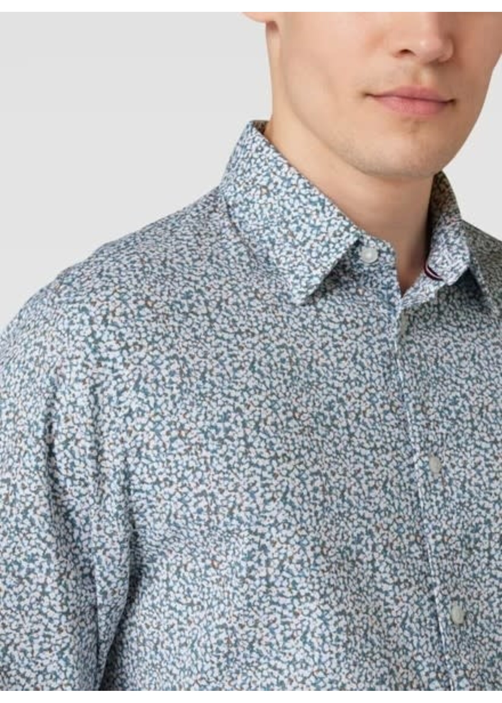 Tommy Hilfiger Tommy Hilfiger - Hemd met mini camouflage print