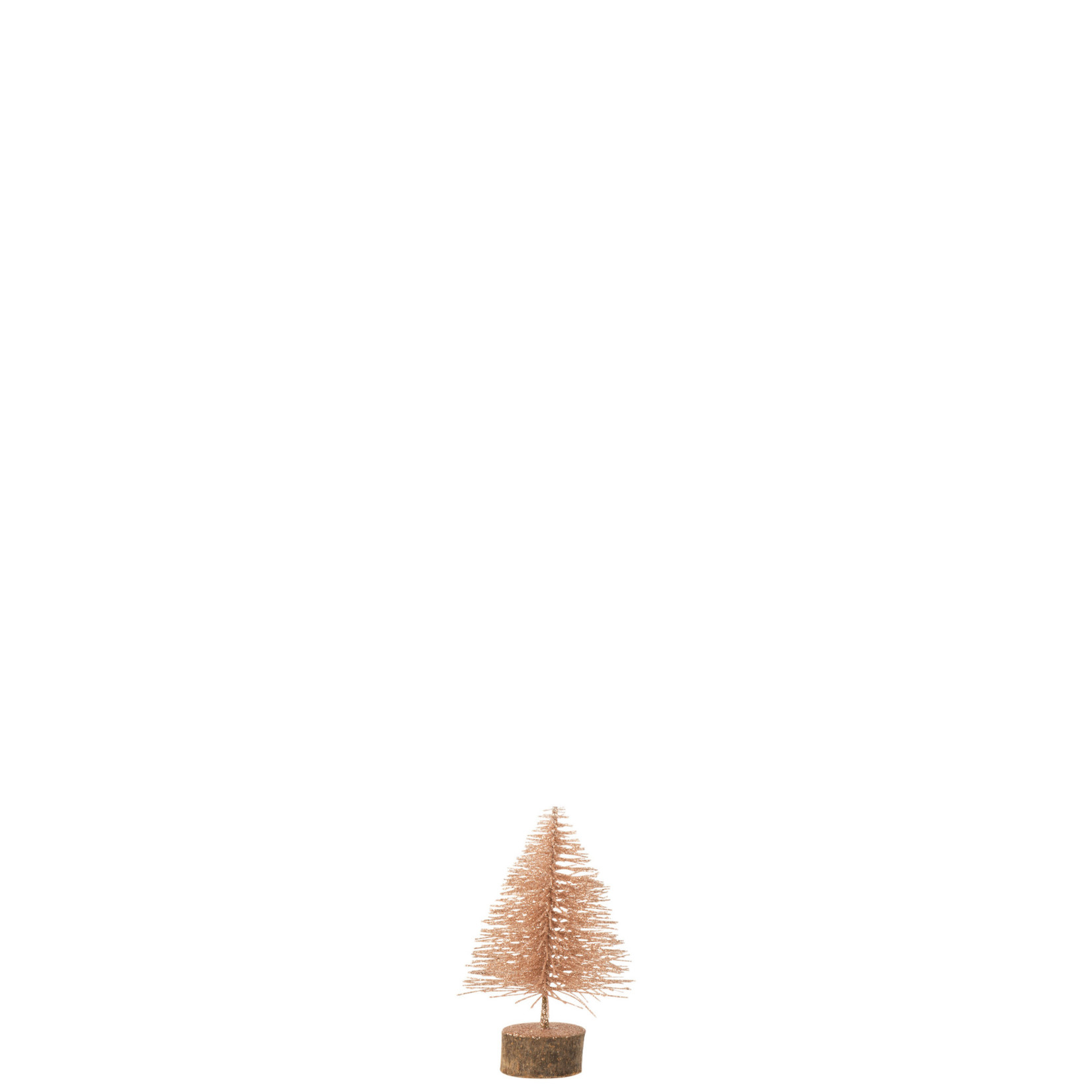 J-LINE J-LINE - Kerstboom glitter - Rosé