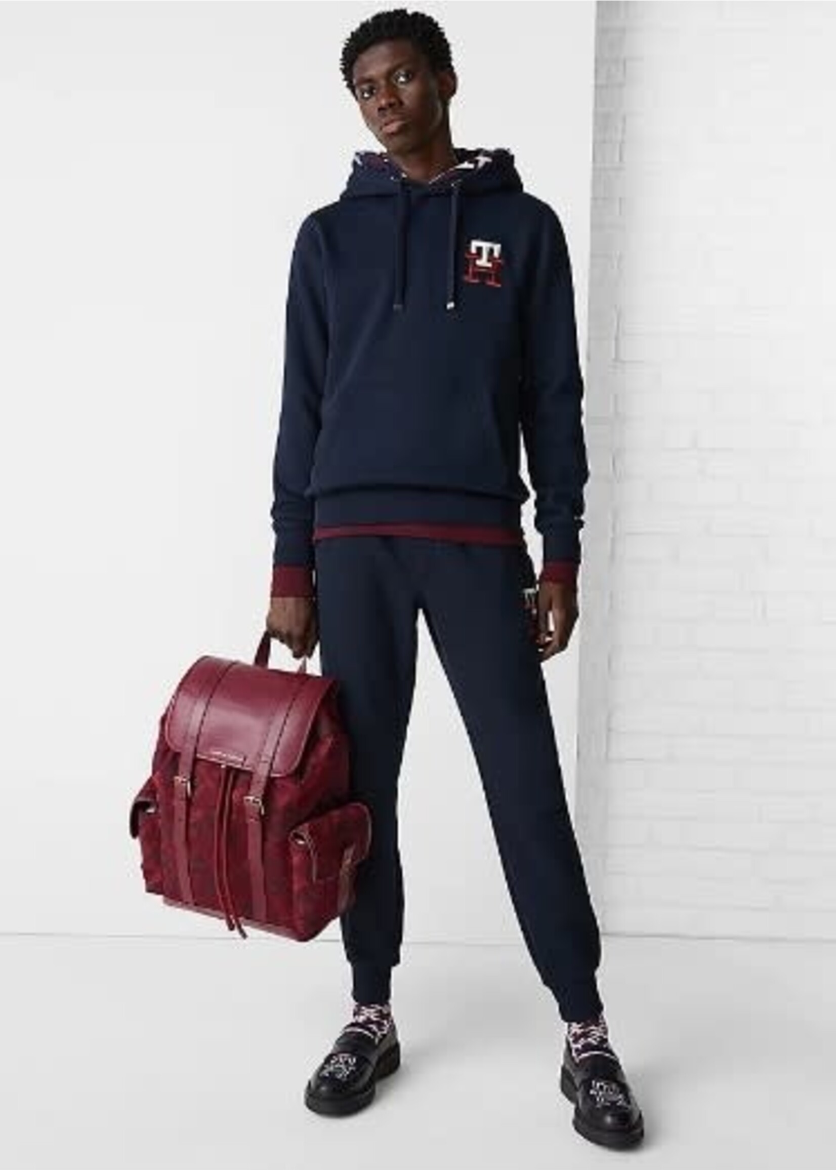 Tommy Hilfiger Tommy Hilfiger - Essential sweatshirt monogram - Donkerblauw