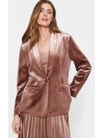 Saint Tropez Saint Tropez - Pauline Blazer -  Bruin/Roze