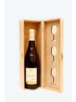 Giftset wijn - Domaine Chatelain x Wijnkist glas