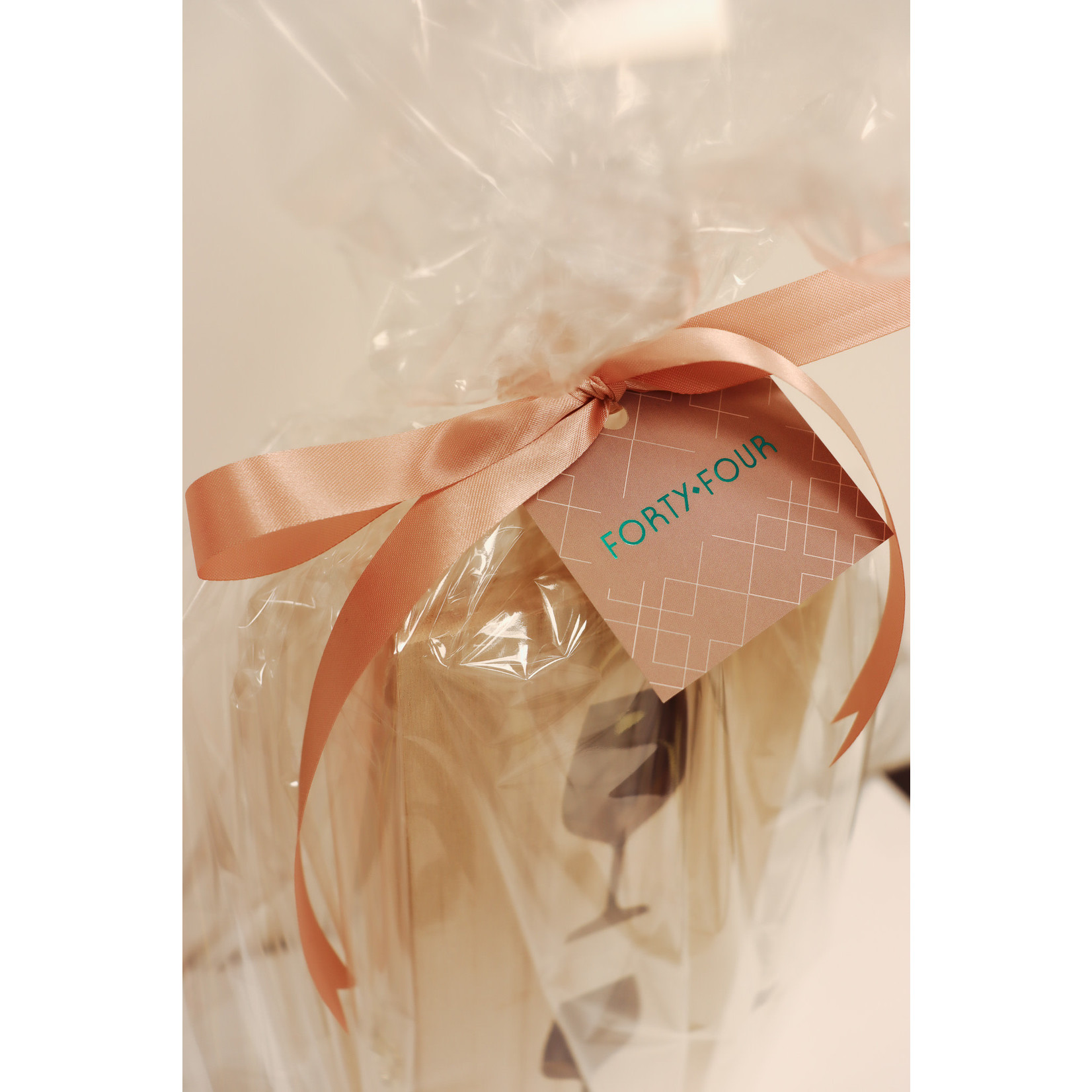 Giftset wijn - Domaine Chatelain x Wijnkist glas