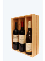 Giftset wijn - La Grave Cissan x Roque Palatin x Domaine Chatelain x Geschenkverpakking