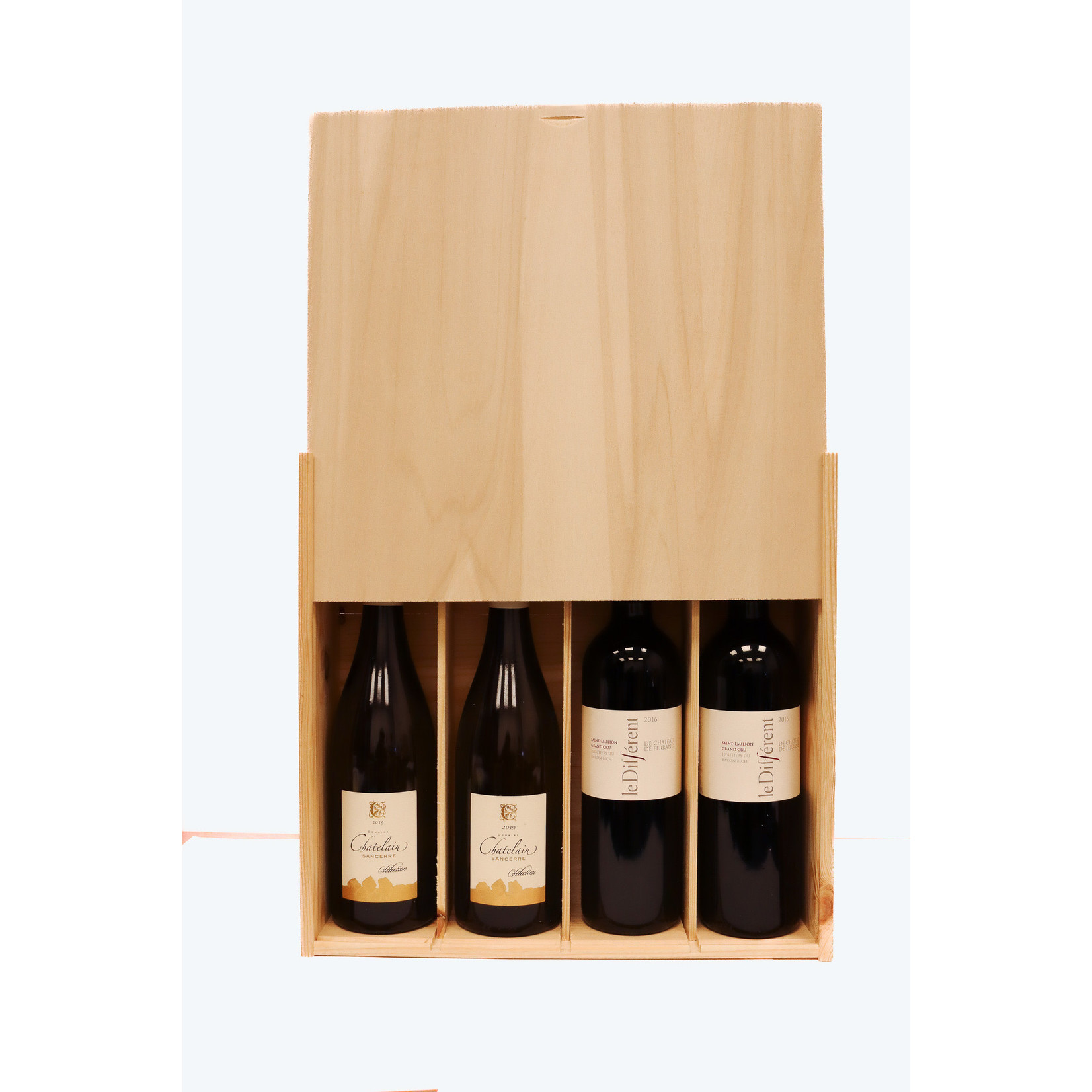 Giftset wijn - Le Different x Domaine Chatelain x Geschenkverpakking